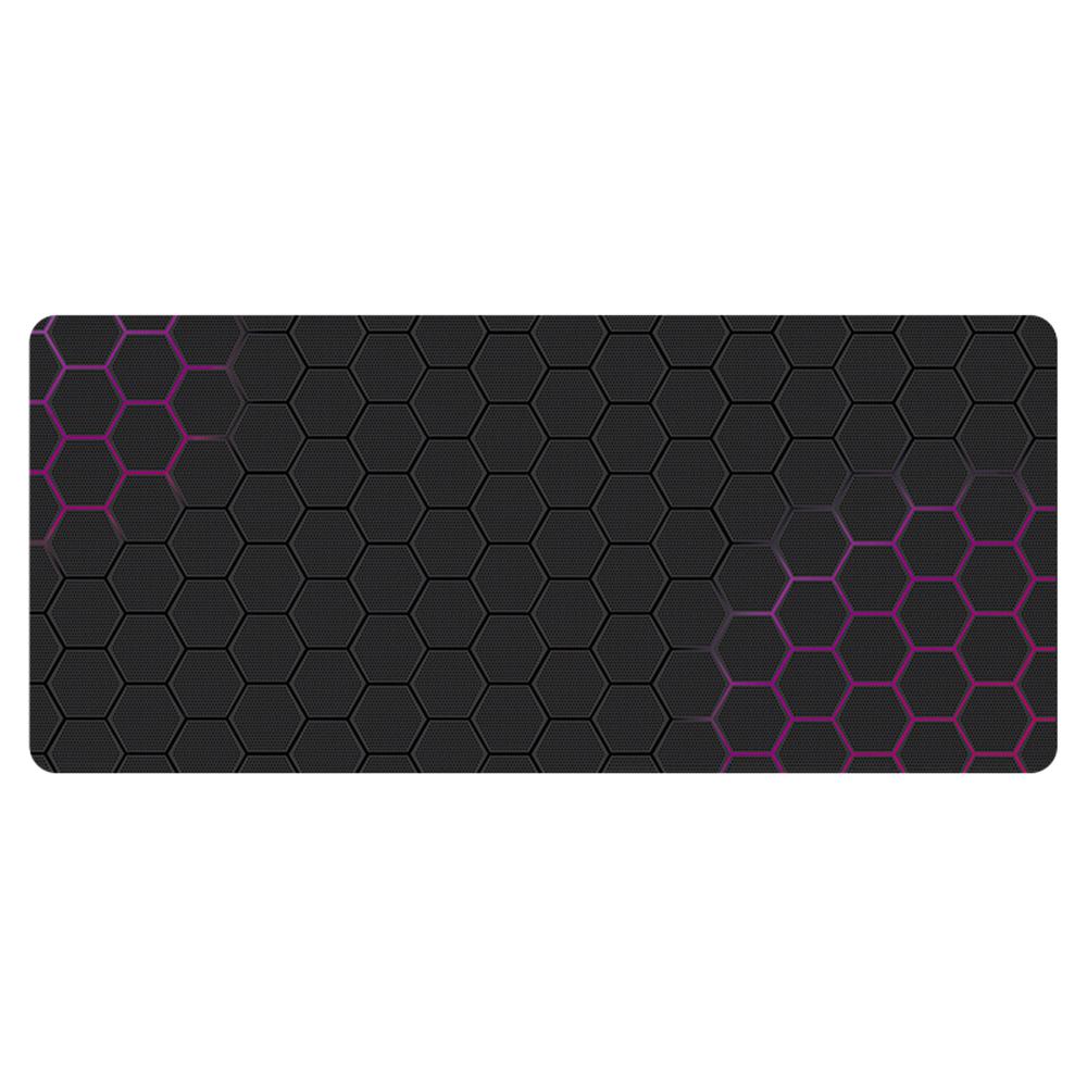 300x800x3mm Honeycomb Pattern Gaming Mouse Pad Rubber Anti-skid Desktop Mat