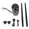 Electric Somatosensory Drum Kit 3D Motion Sensing Portable Virtual Air Drum Sticks Musical Toy with Foot Pedals Speaker