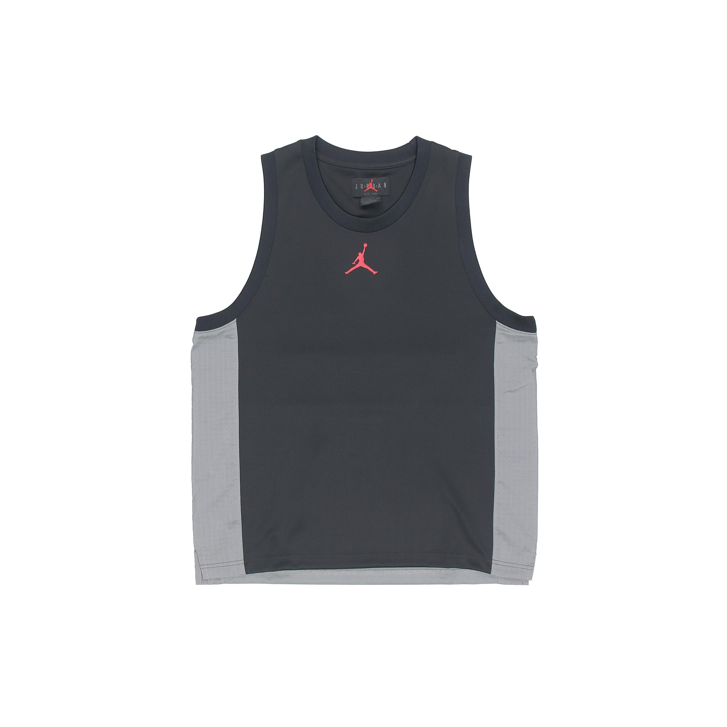 Air Jordan Dri-FIT Air Statement Splicing Quick-dry Basketball Sports Vest Male Black Men s CZ4742-010 S