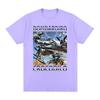 Bombardiro Crocodilo Crocodile Plane Bomber Funny Meme T-shirt Men's Women Casual Cotton Short Sleeve T Shirts Comfort T-shirts