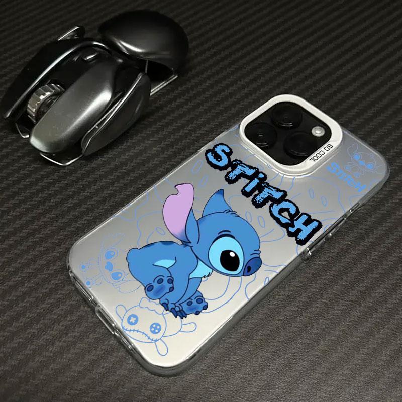 Angel Stitch Cartoon Phone Case For iPhone 11 12 13 14 15 16 17 Pro Max 16e 17E 17 Air Plus 13 Mini Shockproof Fundas Back Cover