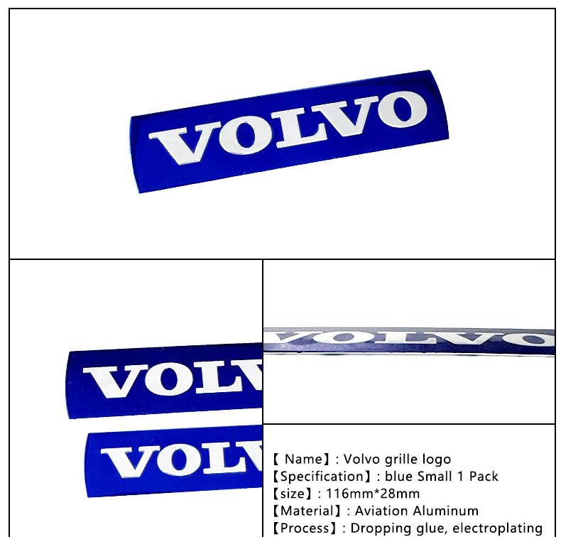 Acessórios de Decoração com Adesivo de Logotipo para Grade Frontal e Porta-malas de Carro Para Volvo Rdesign Polestar AWD V50 S60 XC60 S40 XC40 XC90 V60 S80 S90