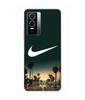 Case For Vivo Y76 5G Nike Logo California Palms At Night Maniacase