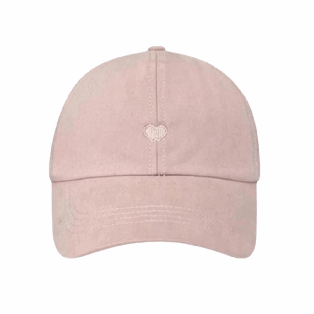 High Ponytail Children's Baseball Cap Love Heart Embroidery Baby Peaked Cap Kids Sun Hat Playing