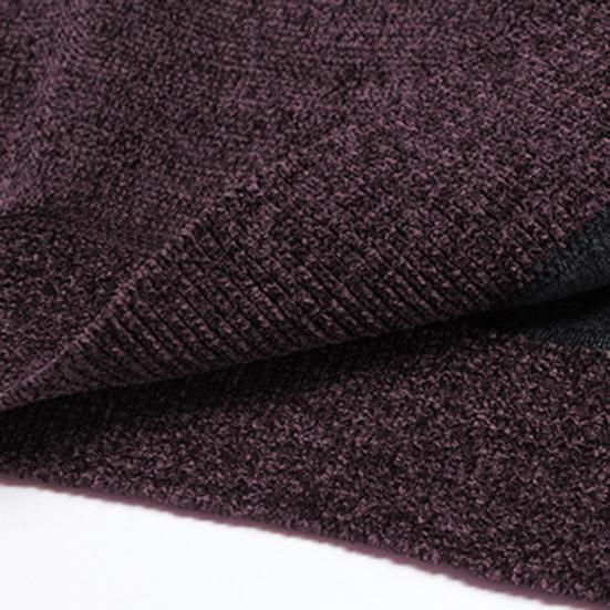 Men Sweater Round Neck Long Sleeves Winter Autumn Spring Thick Knitted Sweatshirts Casual Pullover Men Clothing for Home Office