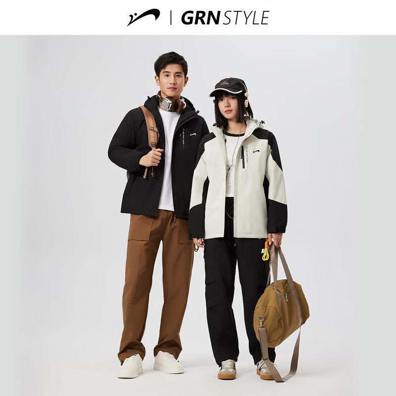 Guirenniao Unisex Graphene Hooded Winter Padded Jacket