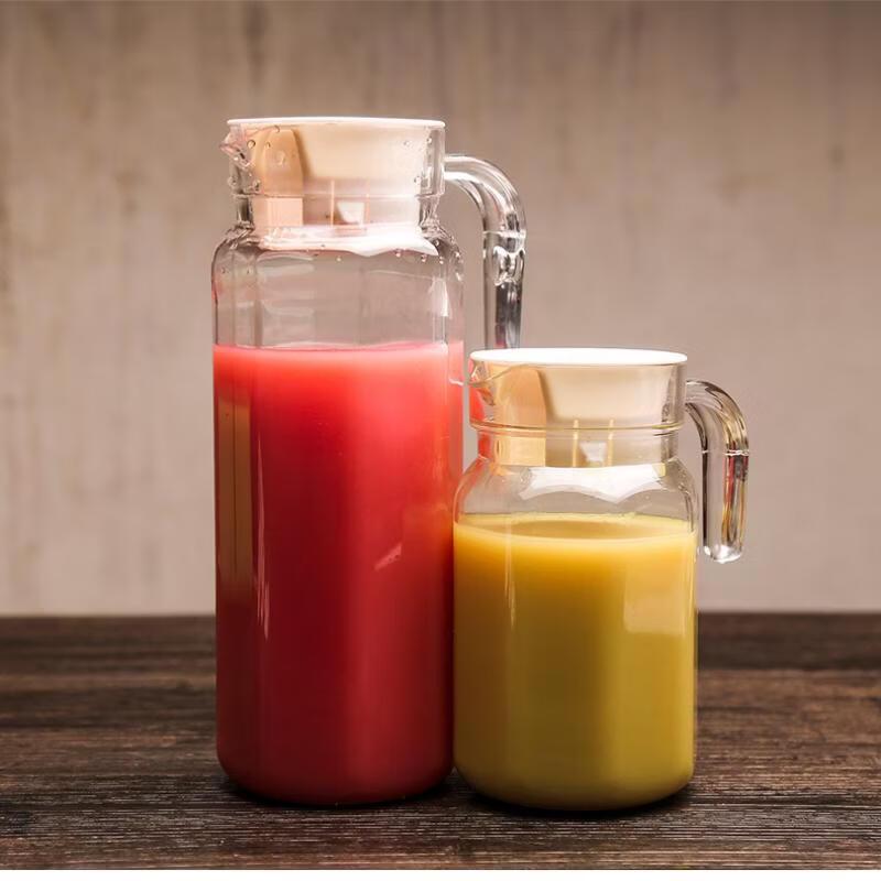 0.6L Transparent Plastic Waist-Shaped Pitcher