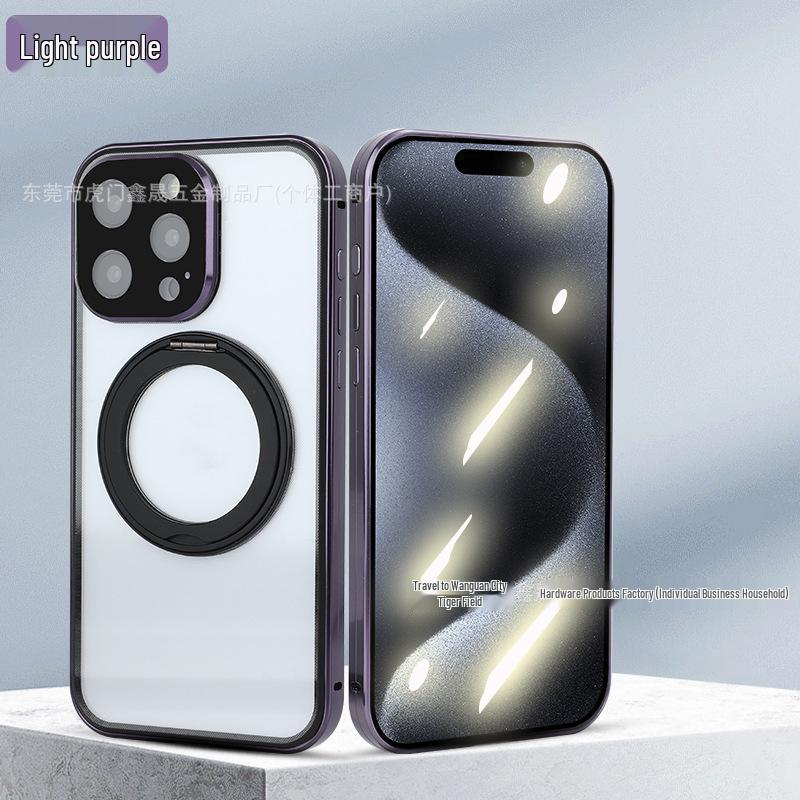 Apple Pro Max 360° Rotating Magnetic Stand Case - Full Coverage Protective iPhone 16 Case by Magnet King