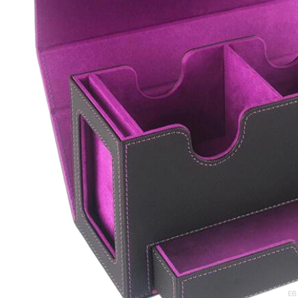 Card Deck Box for Organizing 320+ Cards - Stylish Storage Solution