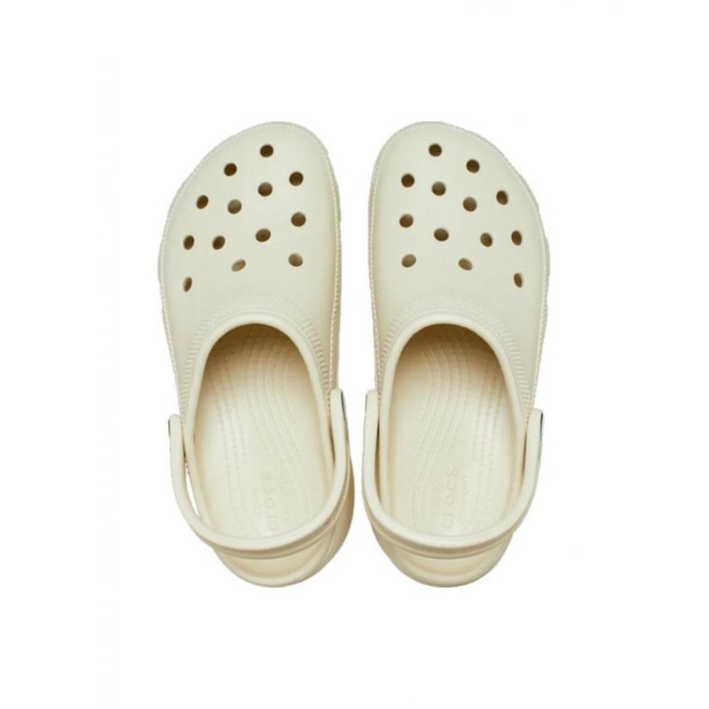 Crocs Classic Platform Clog  Bone  206750 2y2 [Crocs Classic Platfpr