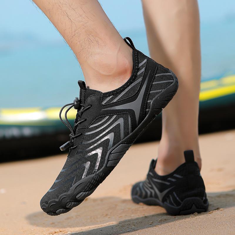 

Дышащие быстросохнущие аквашузы: Нескользящая обувь для вейдинга, пляжа и фитнеса для пар 40