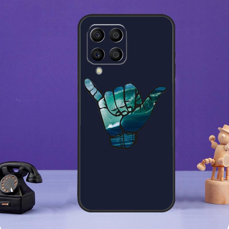 

Surfer Surf Hang Loose Shaka Case For Samsung Galaxy M55 M35 M15 M56 M36 M16 M06 M31 M13 M33 M53 M12 M32 M52 M14 M34 M54 Samsung M56