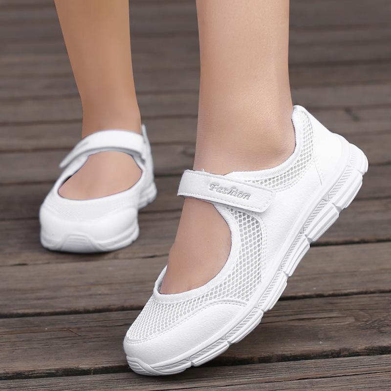 

Women Casual Sneakers Mesh Breathable Shoes Comfortable Running Shoes Fitness Shoes Walking Plus Size