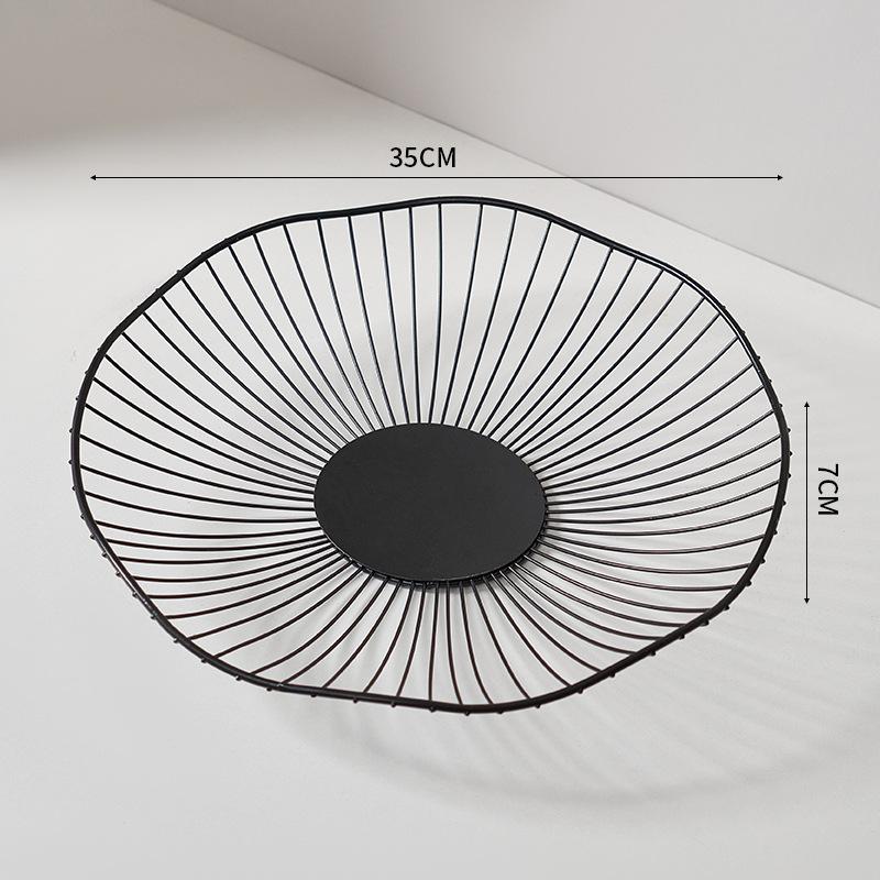 Decorațiune Creativă Restaurant Uz Casnic Lumină Lux Living Măsuță de Cafea Gustări Bomboane Coș de Depozitare