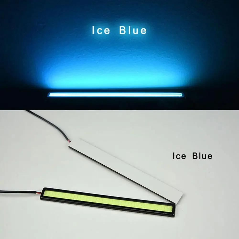 

1/2pcs 17cm Universal Waterproof Daytime Running Lights COB Fog Lamp Car Styling Led Day Light DRL Lamp Fog Bar Lamp Strip Light 1PC