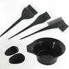 4-Piece Hairdressing Tool Set: Dyeing Bowl & Comb Kit for Home Use