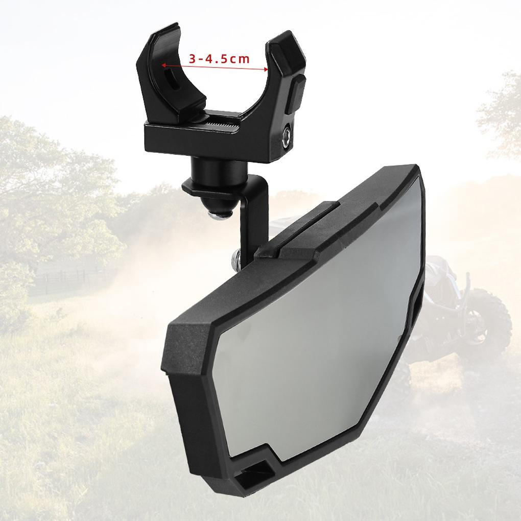 UTV/ATV Mirror 1.5-2In Adjustable Mirror Aluminum Alloy Suitable For North Star RZR / Can Am Maverick X3