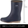 Rain rain rain colored KOHSHIN 3E [KOHSHIN Rubber] boots, shoes, boots, boots, lightweight, LL-05 B0042CL, women's, navy, 23.0 cm,