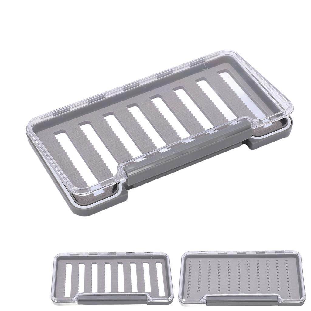 Fly Fishing Box Large Waterproof ABS Plastic Lure Storage Box Fishing Tackle Storage Box Rust-Proof Light Weight Fishing Supplie