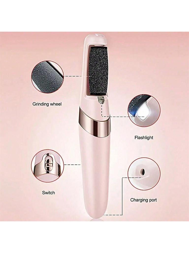 Electronic Tool File and Healing Tissue Remover Electric Foot Grinder Pink