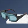 Adjustable Solar Auto Darken Welding Glasses with Comfortable Straps for Eye Protective Auto Darken Welding Goggles