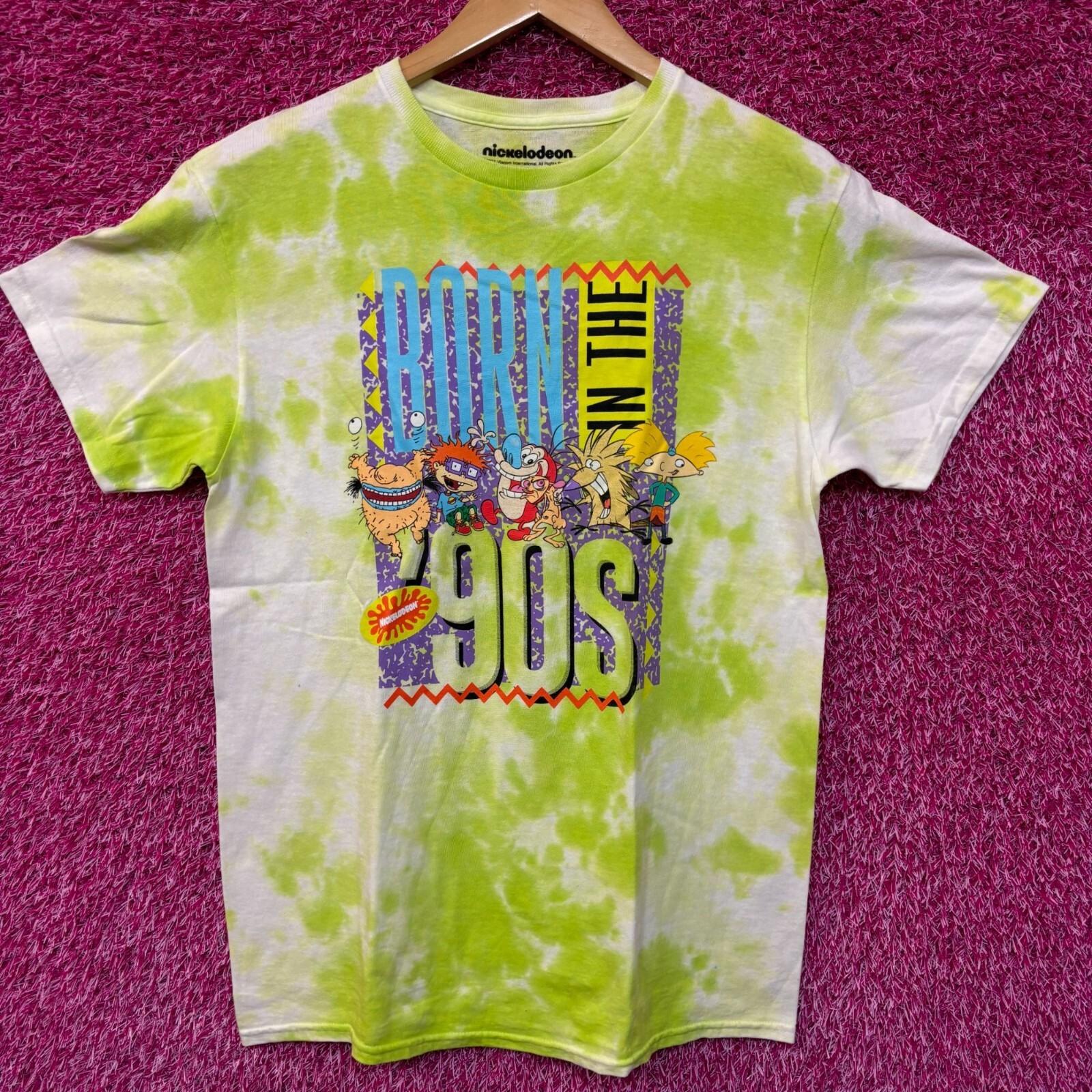 Nickelodeon Born In The 90s tiedye Tshirt 2XL