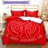 FSV Mainz 05 Pattern Bedding,Quilt Set Quilt Cover Pillowcase Home Birthday Gift (1*duvet cover+2*pillowcase,without core)