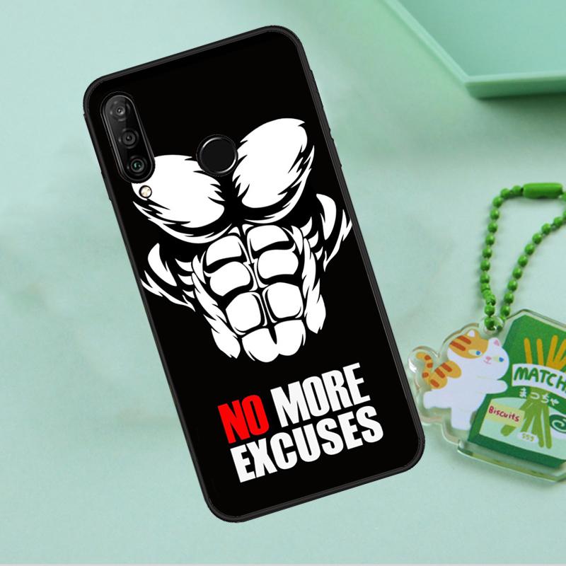 Bodybuilding Gym Fitness For Huawei Nova 8i 11i 12i 12s 9 10 SE Y90 Y60 Y70 Y72 Y61 Y91 P20 P30 P40 Lite P60 Pro Case