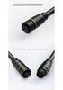 M12 Waterproof Nylon Threaded Panel Mount Plug Connector, 2-8 Pin Wire-to-Wire