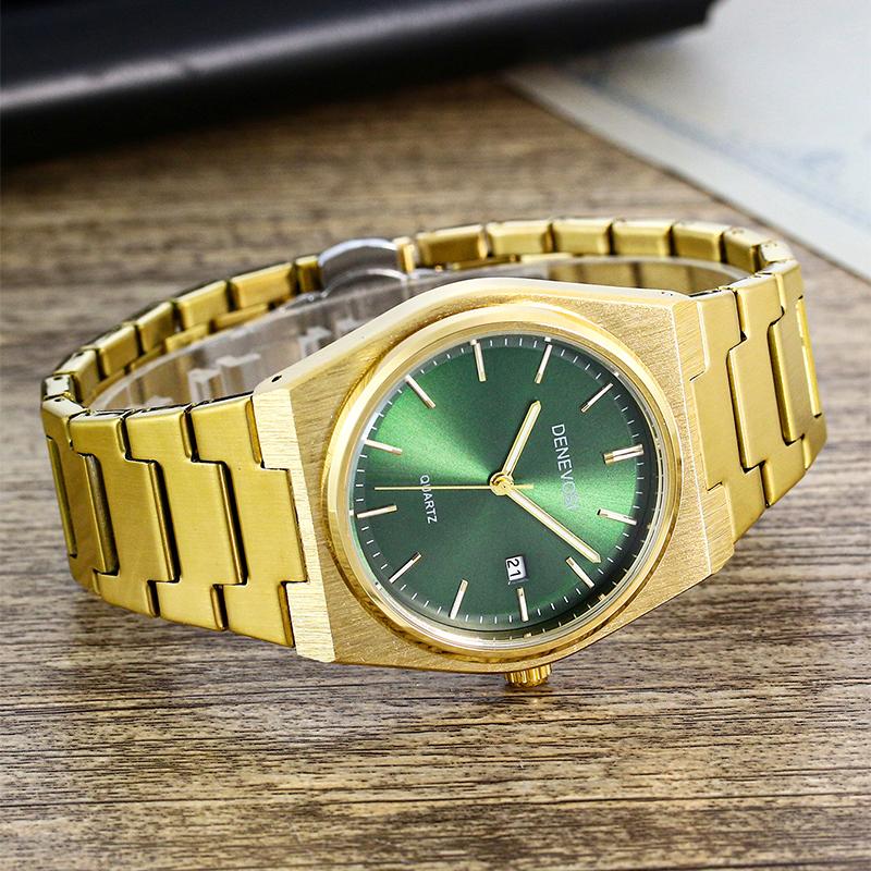 Elegant Watches For Men Women Waterproof Luminous Date Analog Watch Quartz Stainless Steel Woman's Fashion Wristwatch