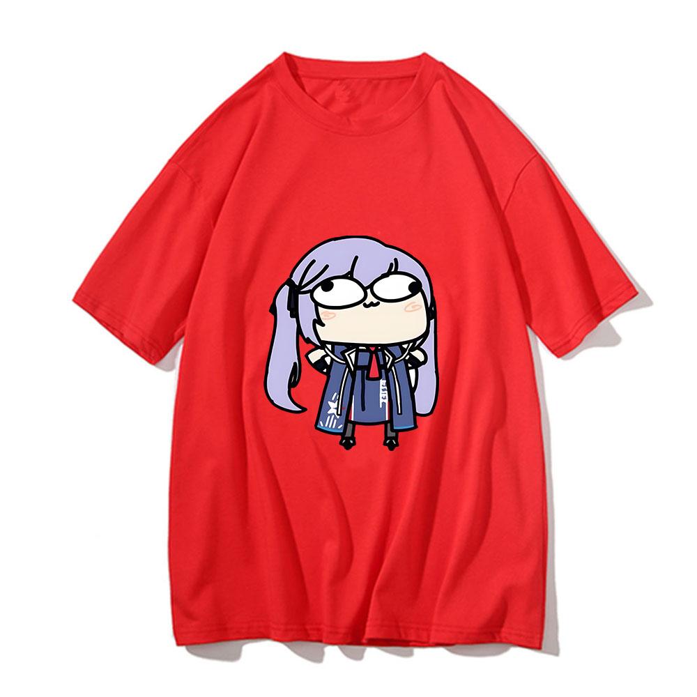 Azur Lane Essex T-Shirts for Men Aesthetic Tops Women Clothing Cartoon Kawaii/Cute Graphic Tshirt 100% Cotton Tees High Quality