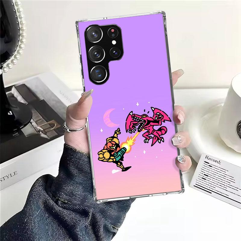 Game M-Metroids Soft Phone Case For Samsung Galaxy S22 S23 S24 S25 Edge S26 Ultra S20 FE S21 Plus + Fundas Coque Galaxy S20 S21
