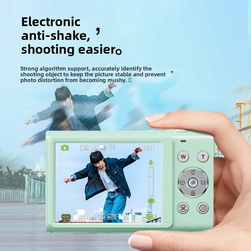 Cameră Digitală de Înaltă Definiție de 48 Milioane Pixeli pentru Acasă Studenți și Copii Aparat Portabil cu Card