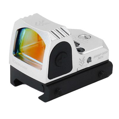 SWAMP DEER OPTICS 1x24 Mini Dot Sight, Open Dot Sight, Compatible with 20mm Rails, Airsoft Sight (SL)