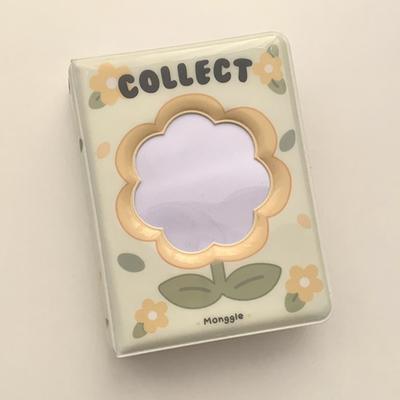 3 inç Güzel Hollow Bulut/Çiçek/Kek/Puding Kapak PVC Mini Fotoğraf Bağlayıcı Küçük Idol Fotocard Tutucu Ev Gereçleri