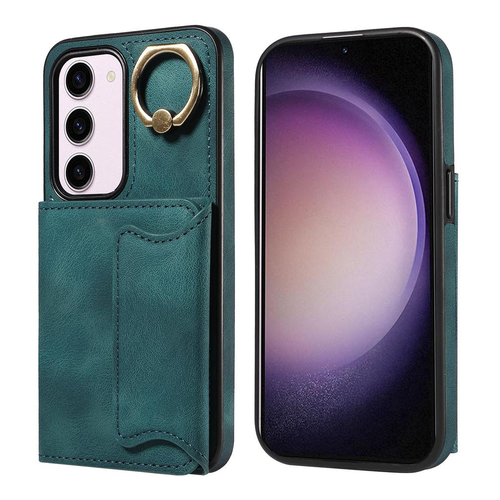 For Samsung Galaxy S23 Series.for Samsung Galaxy S23, S23+, S23 Ultra, S23 FE Ring Bracket Card Holder Slots Cover Phone Case
