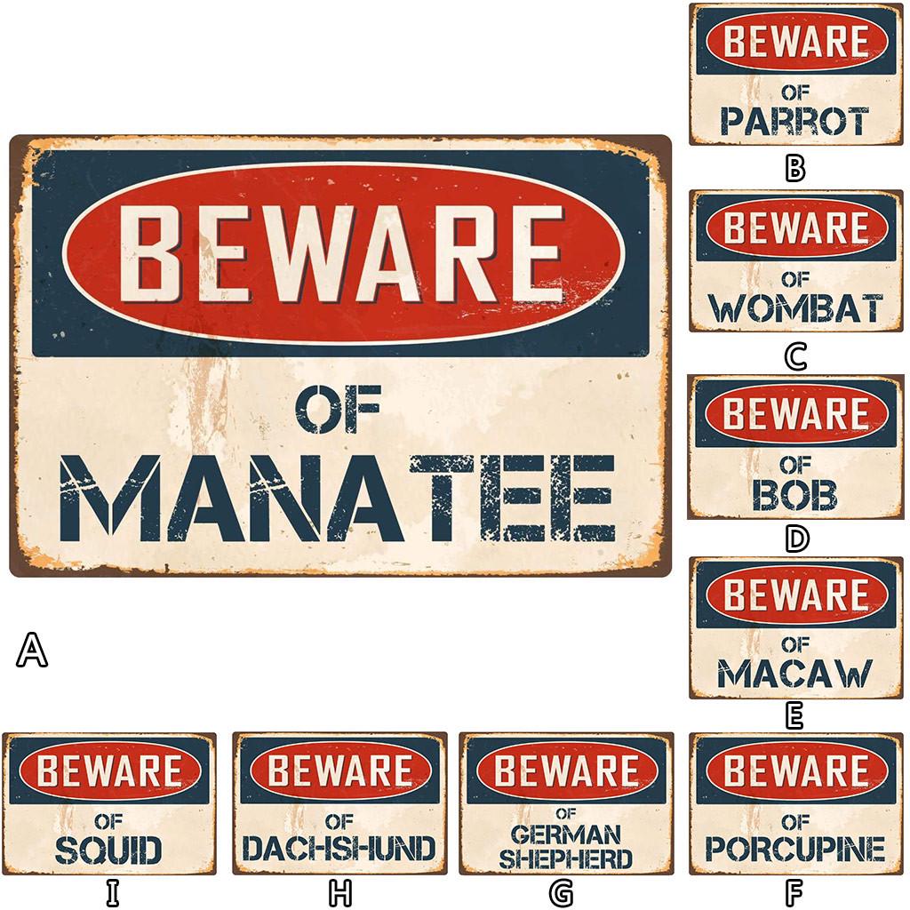 

ОСТЕРЕГАЙТЕСЬ, DINOSMetal Sign Flag Plaque Bar Club Cafe Garage Wall Decor Art