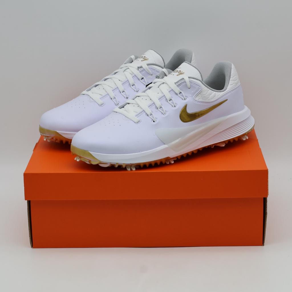 IF4082-100 Nike Victory Pro 4 Golf White/Metallic Gold (Men's)