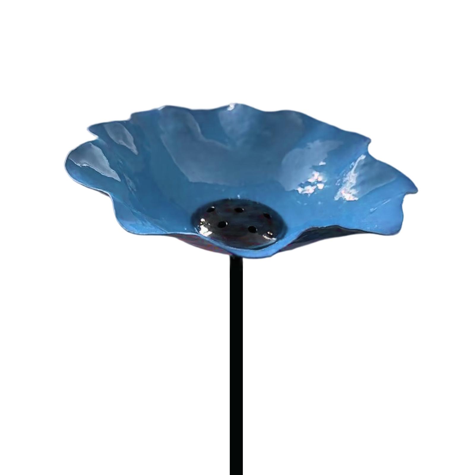 2026 New Handmade Metal Garden Flower Stand Bee Watering Station Garden Bee Bath Metal Bee Waterer w