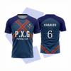 2026 Summer P.X.G Blue Lock Japanese Anime Jersey Football Uniform Shidou Cosplay T Shirts Men's And Women's Casual Sports Tops