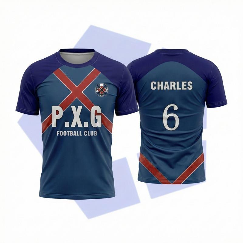 2026 Summer P.X.G Blue Lock Japanese Anime Jersey Football Uniform Shidou Cosplay T Shirts Men's And Women's Casual Sports Tops