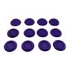 12Pcs New Colorful Dubia Roaches Feeder Bowls Small Size Durable Tiny Feeding Dish Reptile Mealworms Bowl Enclosures