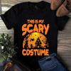 This Is My Scary Costume Halloween Gift Men's and Women's T-shirts