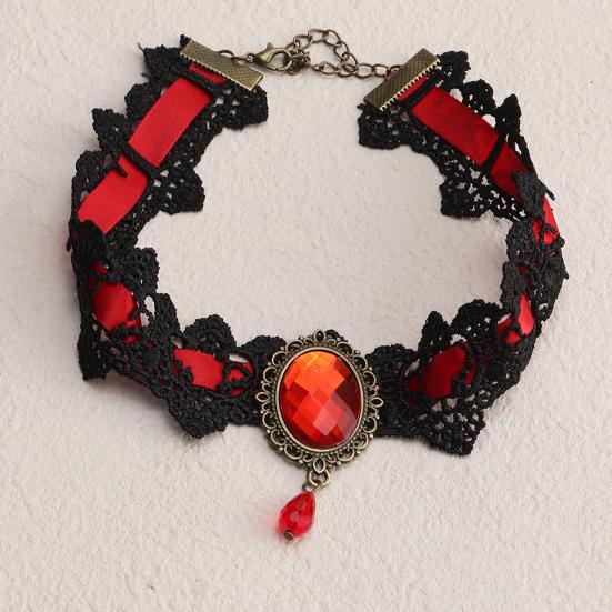 Choker Necklace Aesthetic Female Decorative