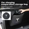 Opbergtas voor autolaadkabel Draagbare oplader Container Opslag Voor Model 3 Y S X 2021 Roadster Cybertruck Juguete