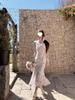 2026 New Alice Park Tour Irregular Fishtail Fairy Floral Camisole Long Dress