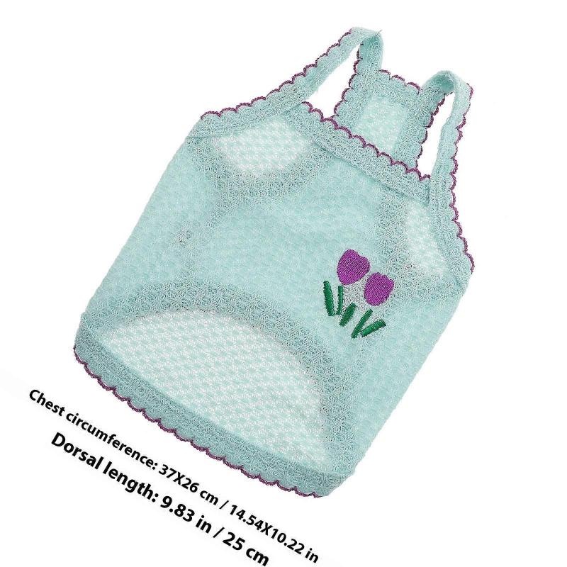 Dog Vest Summer Puppy Shirt for Decoration Breathable Soft Pet Clothing