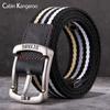 Canvas Belt Men'S Belt Casual Canvas Belt Casual Business Cowhide Pin Buckle Men'S Canvas Belt