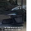 2PCS Black Complete Mesh Grill Inner For Corvette C8 2020 2021 Radiator Grille