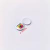 20pcs FIAT Abarth 14mm 3D Aluminum Car Key Fob Decoration Emblem Auto Key Badge Sticker Accessories